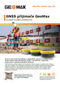 GNSS přijímače Geomax