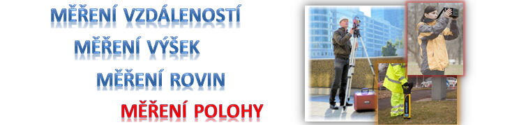 Přístroje a pomůcky pro měření polohy