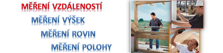 Přístroje a pomůcky pro měření vzdálenosti